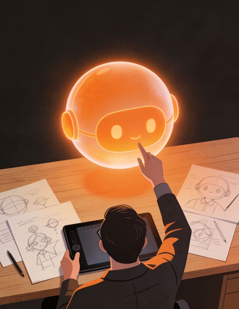 AI for the Real World, KI-Assistent hilft Kreativen beim Entwerfen, KI-erzeugt